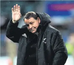 ??  ?? Straight talker: All Blacks coach Steve Hansen said whoever wins the game will be considered the world’s best team