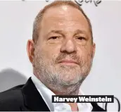  ??  ?? Harvey Weinstein