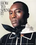  ??  ?? COVER GUY Dennis in FT style mag