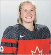  ?? SPECIAL TO TORSTAR ?? Alexa Vasko, 20, is going into her third playing women's hockey at Mercyhurst University in Erie, Pa.