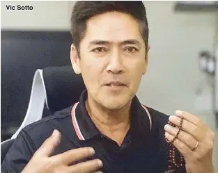  ??  ?? Vic Sotto