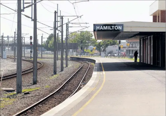  ?? Photo / file ?? A commuter rail link to Auckland should be high on the agenda of a future government, says Hamilton deputy mayor Martin Gallagher.