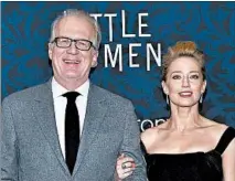  ?? EVAN AGOSTINI/INVISION ?? Actors Tracy Letts, left, and Carrie Coon attend the premiere of “Little Women” on Dec. 7, 2019, in New York.