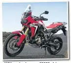  ??  ?? MCN reader Jon says £2000 of damage was caused when Africa Twin toppled