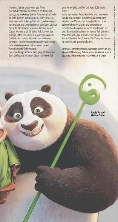  ?? ?? Panda Po und Meister Shifu