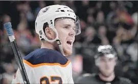  ?? Ethan Miller Getty Images ?? CONNOR McDAVID is one of the most talented players in the world, but there’s no guarantee that the Edmonton star will play in the Olympics in 2022 either.