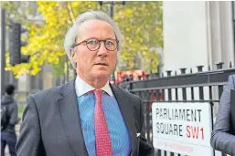  ?? Picture: PA. ?? Lord Keen found it “increasing­ly difficult” to reconcile his obligation­s as a law officer with the proposals in the Internal Market Bill.
