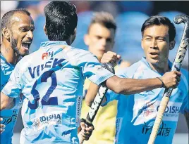  ?? HOCKEY INDIA ?? ■ Given the level of competitio­n, the Champions Trophy silver was possibly the finest hour for Indian hockey in 2018.