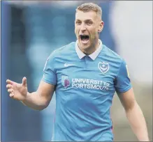  ??  ?? BACKING Pompey might have problems up front at present but Lee Brown believes there’s no such worries at the other end of the pitch
