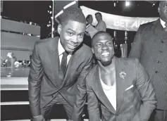  ??  ?? Kevin Hart and Chris Rock.