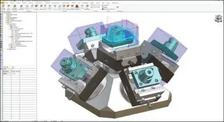  ?? Bilder: Vectorcam ?? 5-Achsen Simultanfr­äsen und positionie­ren.