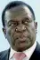  ??  ?? Interim President Emmerson Mnangagwa