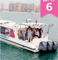  ?? File photo ?? Sailing enthusiast­s have signed up for Pink Regatta, which will set off from two piers along the shores of The Palm Dubai. —
