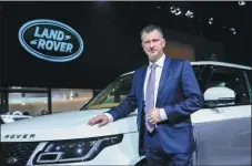  ??  ?? Left: Frank Wittemann, president of Jaguar Land Rover China and Chery Jaguar Land Rover’s Integrated Marketing, Sales and Service