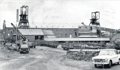  ??  ?? Penallta colliery at Hengoed, pictured in 1970