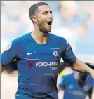  ?? FOTO: AP ?? Hazard enamora a Sarri