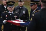  ?? PHOTO PROVIDED. ?? Pfc. John Martin, of Northumber­land, was buried with full military honors on Sunday, Dec. 2, exactly 68 years after he was declared missing after the Battle of Chosin Reservoir, during the Korean War.