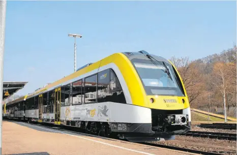  ?? FOTO: SWEG ?? Der Ausbau der Brenzbahn spielt im Mobilitäts­konzept der Grünen und im Positionsp­apier von Klaus Pavel eine wichtige Rolle.