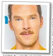  ??  ?? 5:2 FAN: Benedict Cumberbatc­h