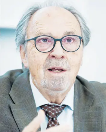  ?? TI-PRESS/BIANCHI ?? L’ex consiglier­e agli Stati ticinese è co-presidente del comitato promotore