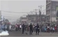  ?? DR ?? Estados Unidos dizem suspeitar de violência em Kinshasa