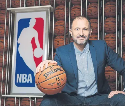  ?? FOTO: NBA SPAIN ?? Jesús Bueno, vicepresid­ente de la NBA para Europa, Africa y Oriente Medio y director ejecutivo de NBA Spain