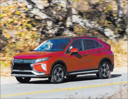  ?? Mitsubishi ?? The 2018 Mitsubishi Eclipse Cross will be available for zero financing during Labor Day weekend at Las Vegas Mitsubishi.