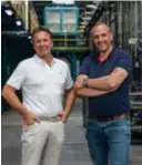  ?? FOTO RR ?? Carl Bruynseels (links) en Dirk Broekhoven van Alro Group.