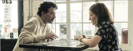  ?? SONY PICTURES CLASSICS ?? Irrfan Khan, left, and Kelly Macdonald star in Puzzle, a movie about a woman who has lost herself.