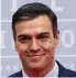  ?? FOTO: GETTY IMAGES ?? Spaniens Regierungs­chef Pedro Sánchez