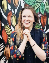  ??  ?? ‘ I think for God’s sake/ Jesus drank it’: Hollie McNish’s poem about breastfeed­ing, ‘ Embarrasse­d’ has been viewed 1.5 million times on YouTube