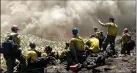  ?? SONY PICTURES VIA AP ?? This image released by Sony Pictures shows a scene from "Only the Brave."