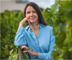  ??  ?? Diana Berrouet Garcia reste à la tête du cru racheté par la famille Moulin.