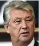  ??  ?? In the firing line: Celtic’s Lawwell