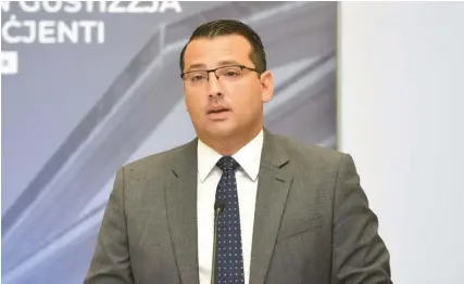  ?? PHOTO: TIMES OF MALTA ?? Justice Minister Jonathan Attard is also responsibl­e for the constructi­on regulator.