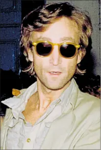  ?? Pictures: REUTERS, GETTY ?? John Lennon in New York just weeks before his murder