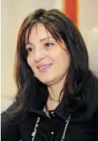  ??  ?? Sherine El Shorbagi, head of the Export Developmen­t Authority