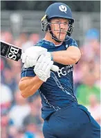  ??  ?? Calum MacLeod: earned contract for Derbyshire’s T20 campaign.