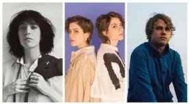  ?? Trevor Brady, Kevin Morby PR ?? Musicians Patti Smith, Tegan and Sara, and Kevin Morby. Composite: From left: Alamy,