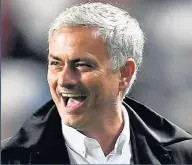  ??  ?? A LOT TO LAUGH ABOUT United boss Jose Mourinho