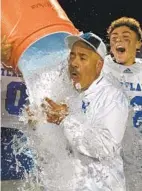  ?? LUKE RAMIREZ ?? Paco Silva joined the Castle Park High coaching staff for the playoffs last season.