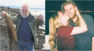  ?? THE CANADIAN PRESS ?? Len Dyck, Chynna Deese and Lucas Fowler died in separate killings in B.C. this summer.