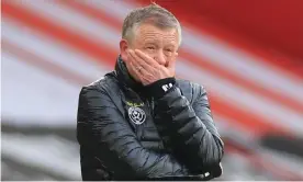  ??  ?? Chris Wilder was hired by Sheffield United in May 2016. Photograph: Mike Egerton/Reu