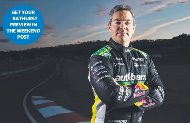  ?? Picture: GETTY IMAGES ?? LUCKY SEVEN: Craig Lowndes is preparing for his 24th assault on the iconic Bathurst 1000 at Mount Panorama which he has won six times.