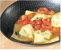  ??  ?? Light but packed with flavour, the Ravioli is a clear standout.