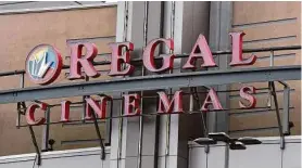 ?? Will Waldron/Hearst Newspapers 2020 ?? Regal Cinemas, the nation’s second-largest chain of movie theaters behind AMC, is closing 39 locations, including the Regal UA Berkeley on Shattuck Avenue.