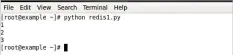  ??  ?? Figure 5: Output of redis1.py