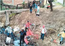  ?? FOTO: JUAN C. DÍAZ ?? La contaminac­ión afecta ríos y quebradas.