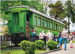  ?? Foto: iStock/joyt ?? Eine rollende Festung: Stalins Eisenbahnw­aggon