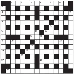  ??  ?? PRIZES of £20 will be awarded to the senders of the first three correct solutions checked. Solutions to: Daily Mail Prize Crossword No. 15,675, PO BOX 3451, Norwich, NR7 7NR. Entries may be submitted by second-class post. Envelopes must be postmarked...